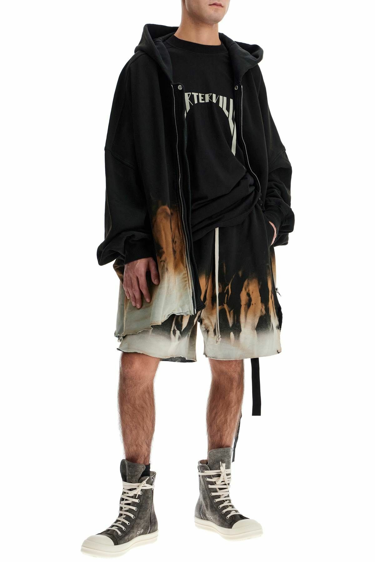 リックオウエンス drkshdw long boxer shorts メンズ