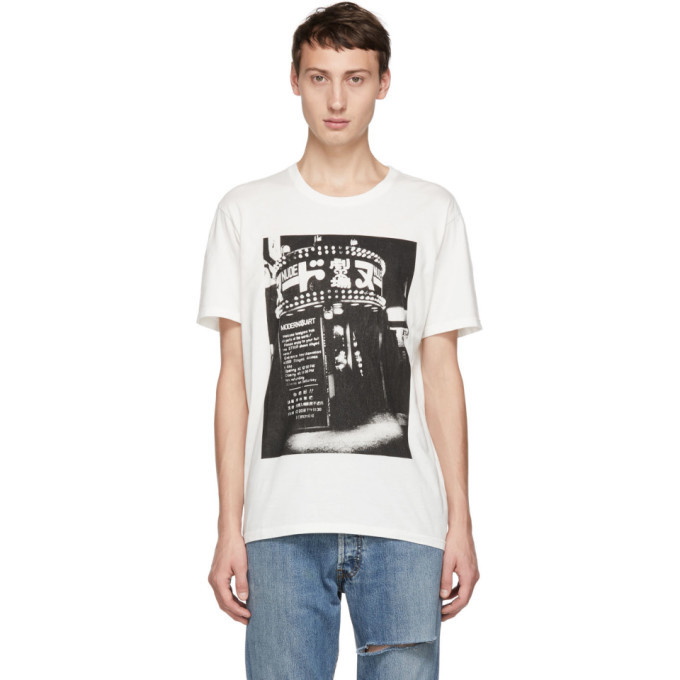 Wacko Maria White Daido Moriyama Edition Modern Art T-Shirt Wacko Maria