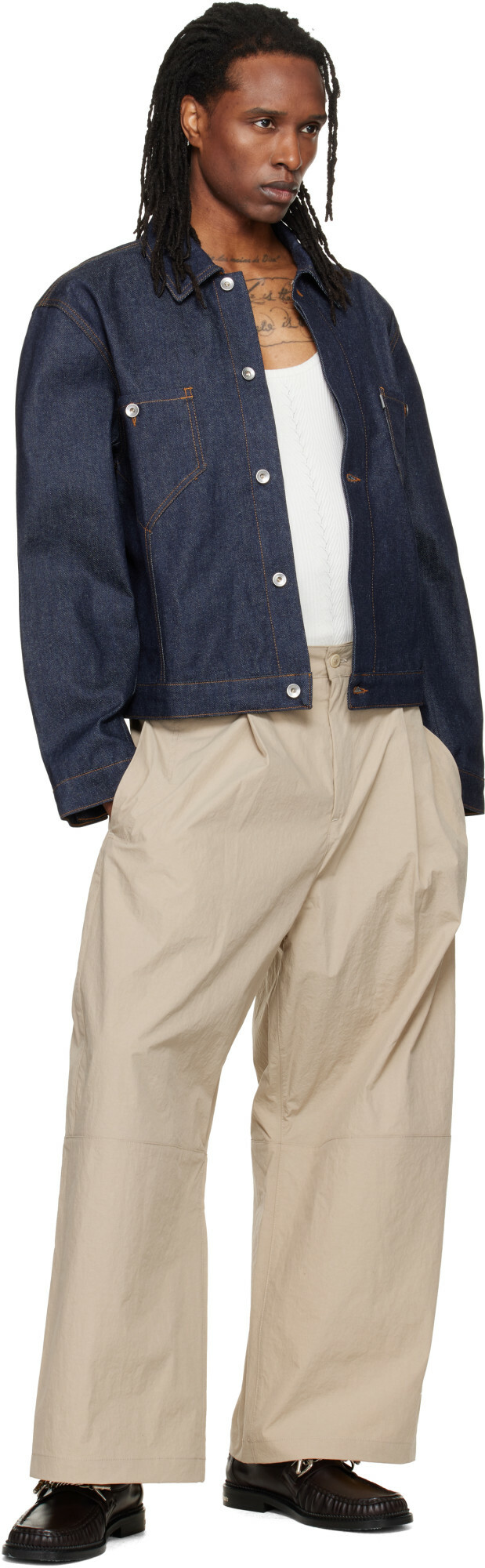 YMC Navy Loft Denim Jacket