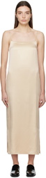 Reformation Off-White Yoshe Midi Dress