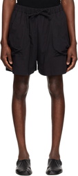 Simone Rocha Black Cargo Pocket Shorts