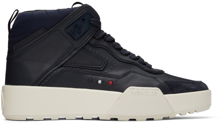 Photo: Moncler Navy Promyx Space High Sneakers