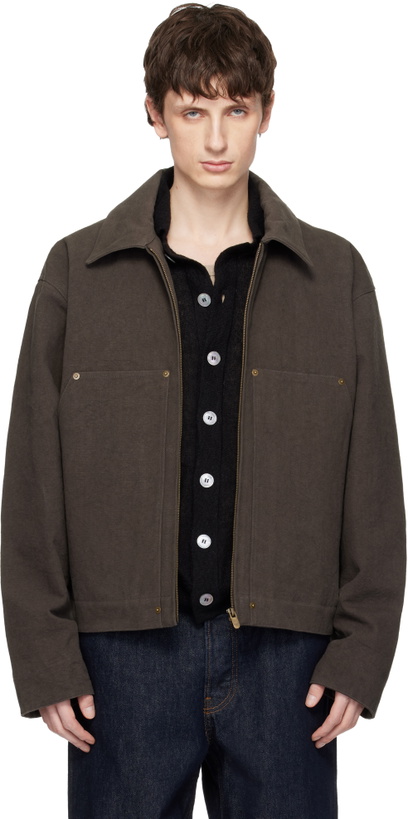 Photo: Seventh Brown Worker Jacket