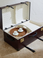 Globe-Trotter - Steamer Leather Home Trunk