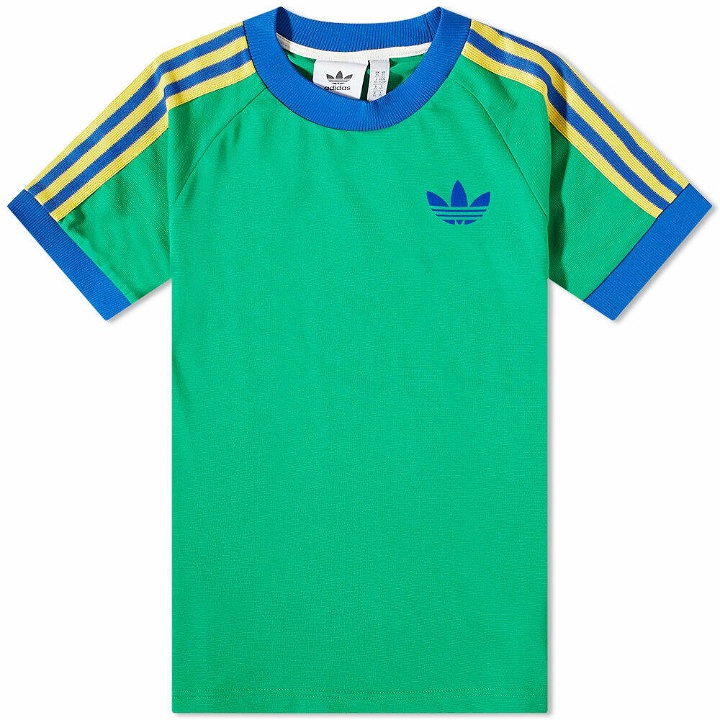 Photo: Adidas Men's Adicolor 70s Cali T-Shirt in Green