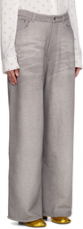 Acne Studios Gray Loose Fit Lounge Pants