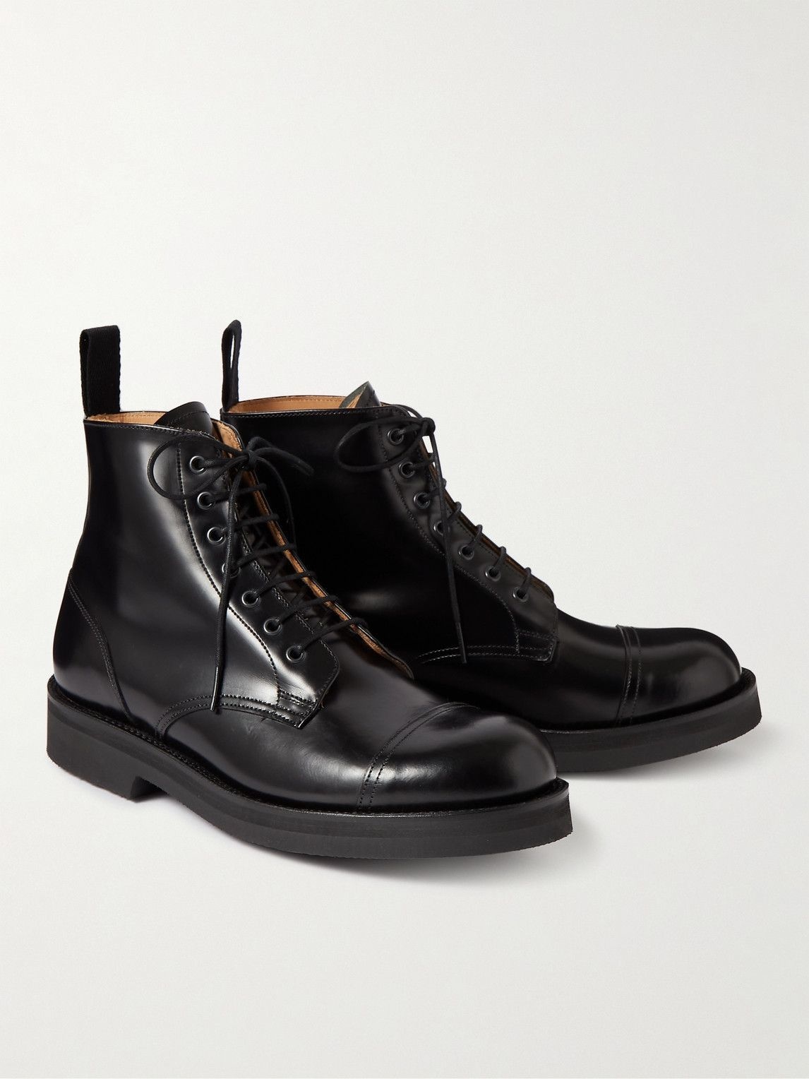 Grenson - Desmond Leather Boots - Black Grenson