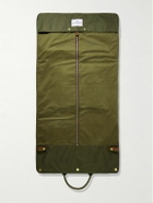 Bennett Winch - The Trifold Leather-Trimmed Cotton-Canvas Suit Carrier and Messenger Bag
