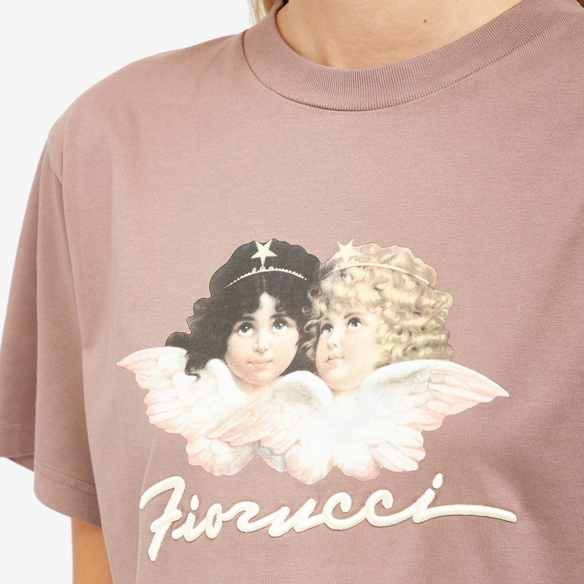 FIORUCCI☆ANGELS SQUIGGLE LOGO Tシャツ 関税送料込み FIORUCCI☆ANGELS SQUIGGLE LOGO Tシャツ 関税送料込み