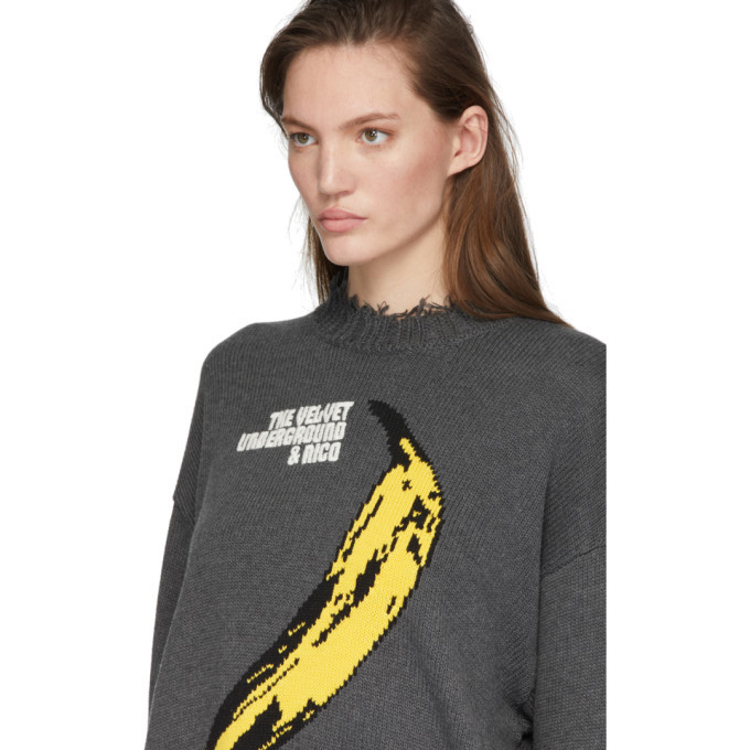 The velvet best sale underground banana sweater