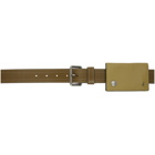 Jacquemus Khaki La Ceinture Olive Belt