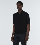 Burberry Wool and silk polo top