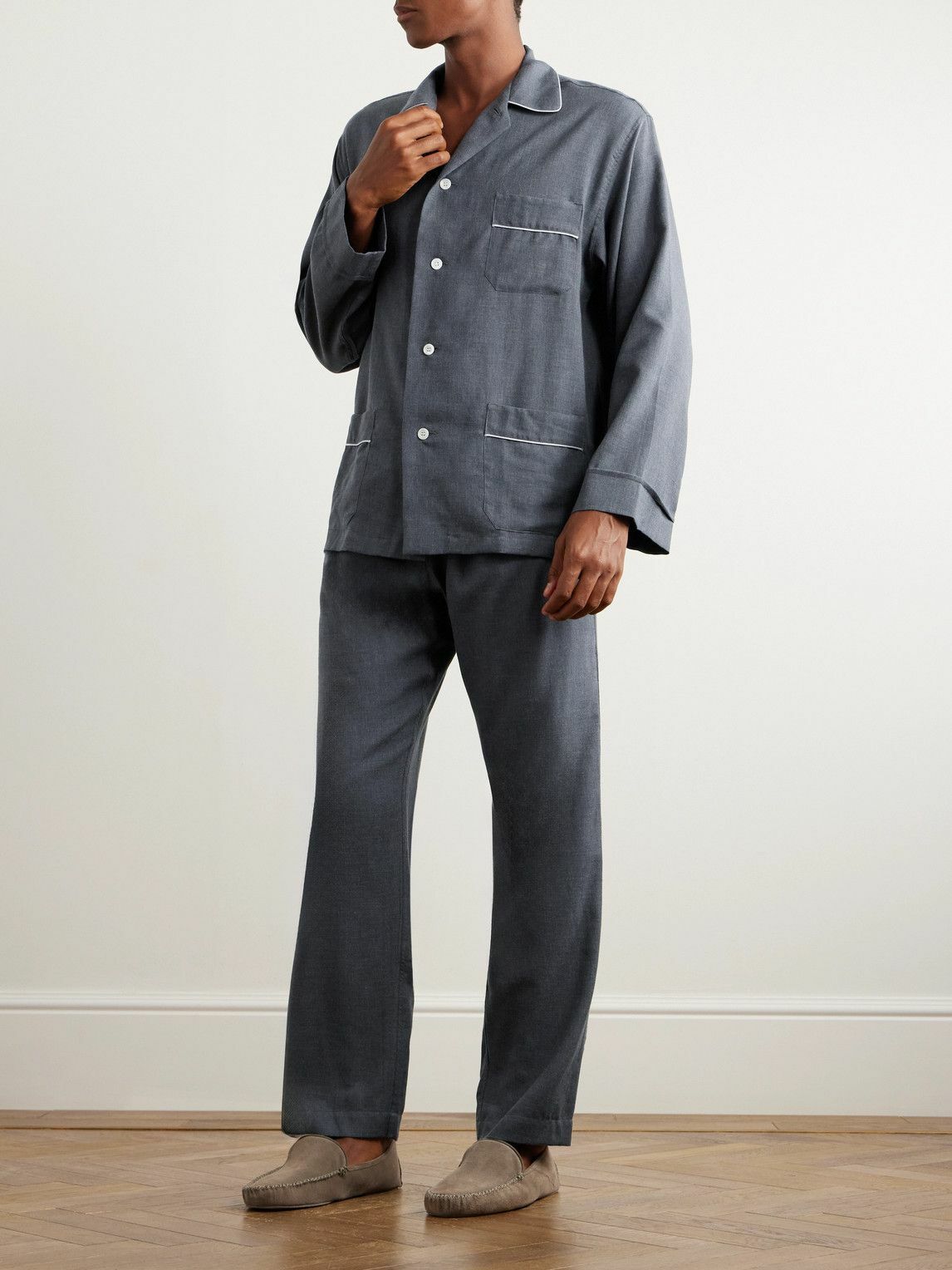 Pyjamahose twill check sale