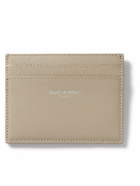 SAINT LAURENT - Pebble-Grain Leather Cardholder