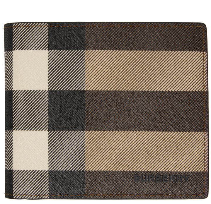 Photo: Burberry Brown Check Wallet