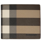 Burberry Brown Check Wallet