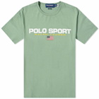 Polo Ralph Lauren Men's Sport Logo T-Shirt in Outback Green