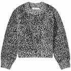 Samsøe Samsøe Women's Aria Crew Sweater in Black Melange
