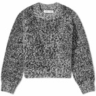 Samsøe Samsøe Women's Aria Crew Sweater in Black Melange