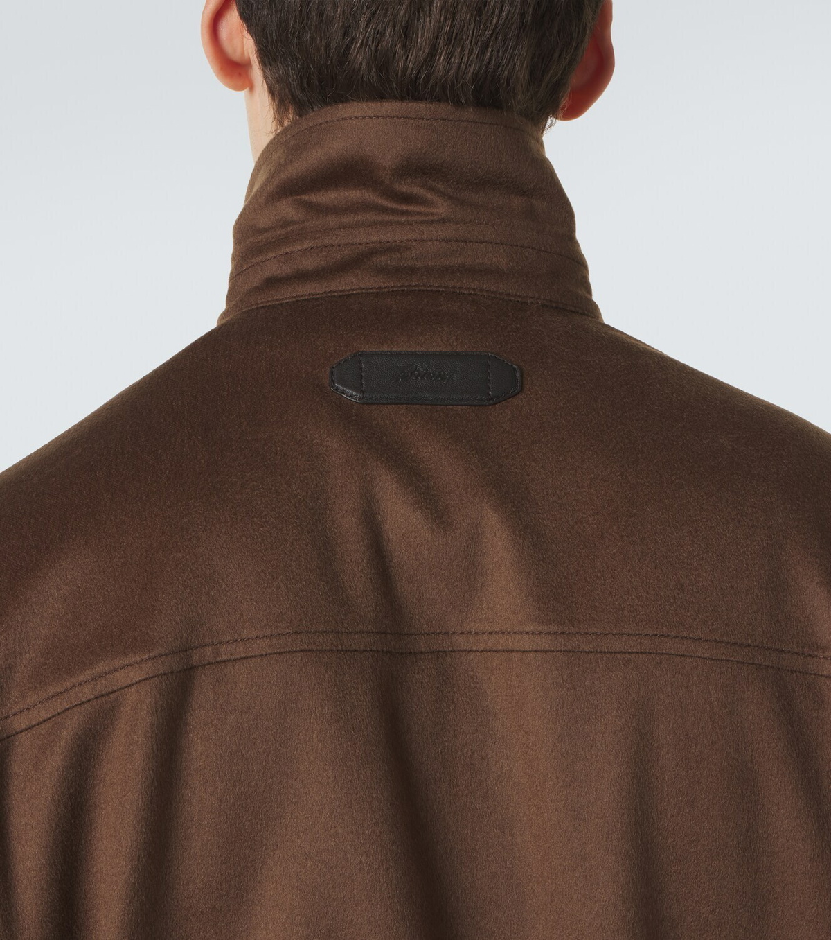 Brioni Cashmere and wool blouson jacket