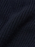 Private White V.C. - Ribbed Cashmere Sweater - Blue
