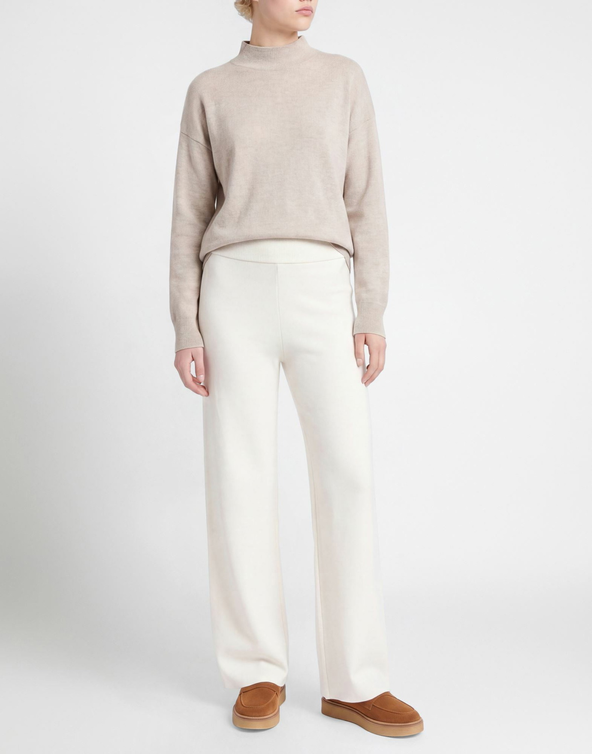 Aya Muse Womens Pants in Off white