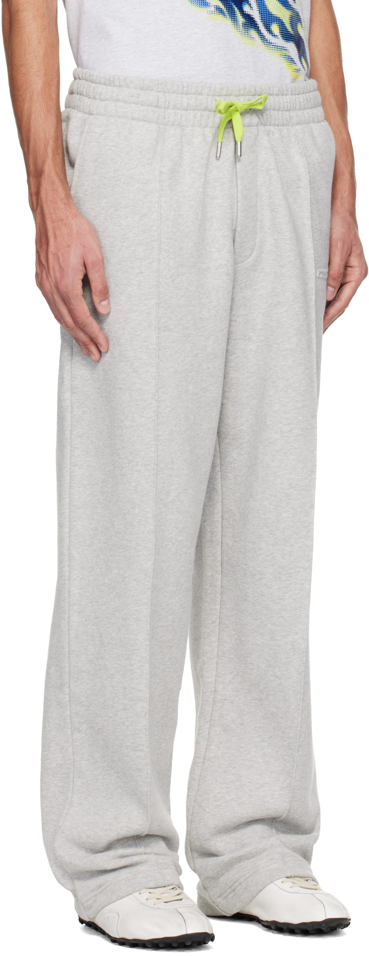 Casablanca Gray Cashmere Blend Sweatpants