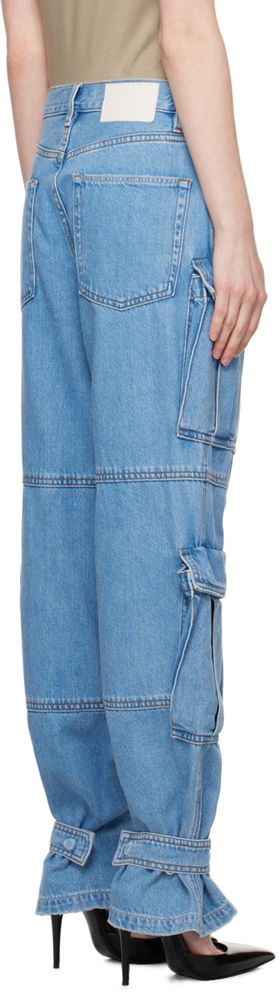 Grlfrnd Blue Lex Cargo Jeans