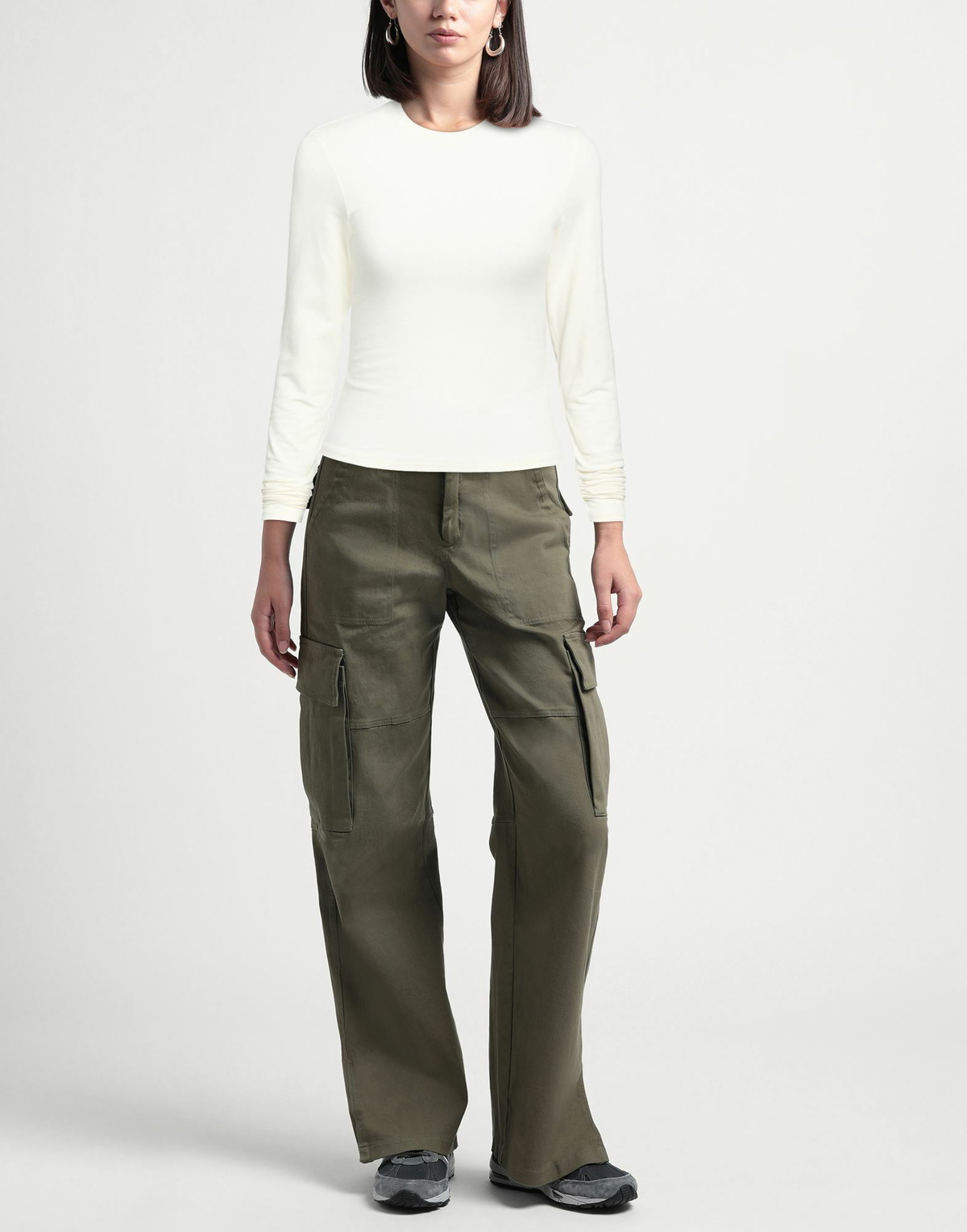 Skims Womens T-shirt Cream
