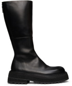 Marsèll Black Carretta Zip-Up Boots