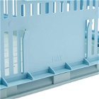 HAY Medium Recycled Mix Colour Crate in Sky Blue