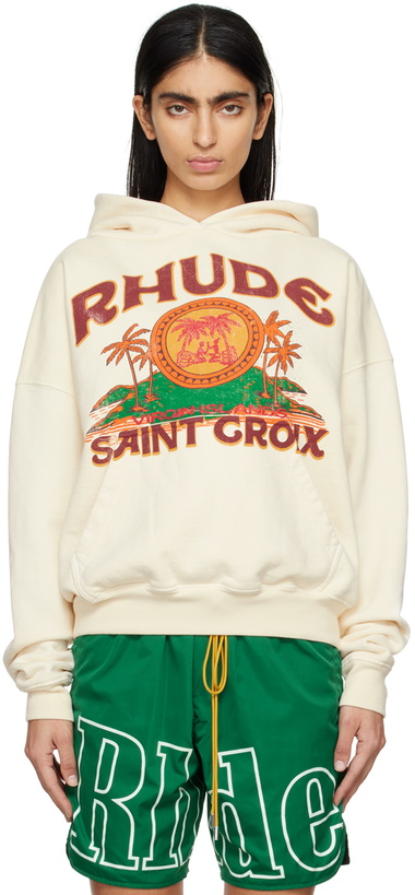 Photo: Rhude Off-White 'Saint Croix' Hoodie