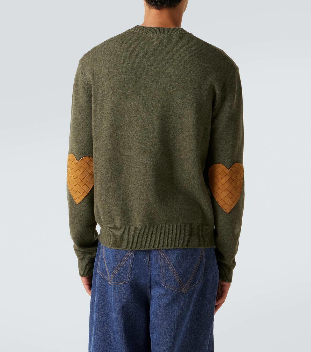 Bottega Veneta Intrecciato cashmere-blend sweater Bottega Veneta
