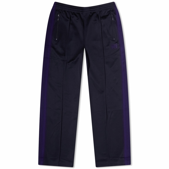 Photo: Needles Women's Poly Smooth Track Pant in Navy