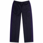 Needles Women's Poly Smooth Track Pant in Navy