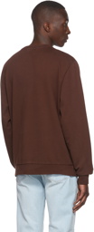Museum of Peace & Quiet Brown Cotton Sweatshirt