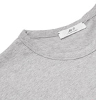 Mr P. - MR PORTER Health In Mind Printed Mélange Cotton-Jersey T-Shirt - Gray