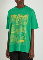 Damson Madder Daily Rituals Cotton T-shirt Green