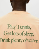 Sporty & Rich Lacoste Play Tennis Tee Orange - Mens - Shortsleeves