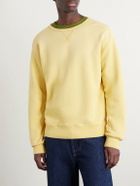 Acne Studios - Fema Cotton-Jersey Sweatshirt - Yellow