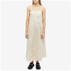 Our Legacy Women's Parachute Maxi Dress in Pearl Beige
