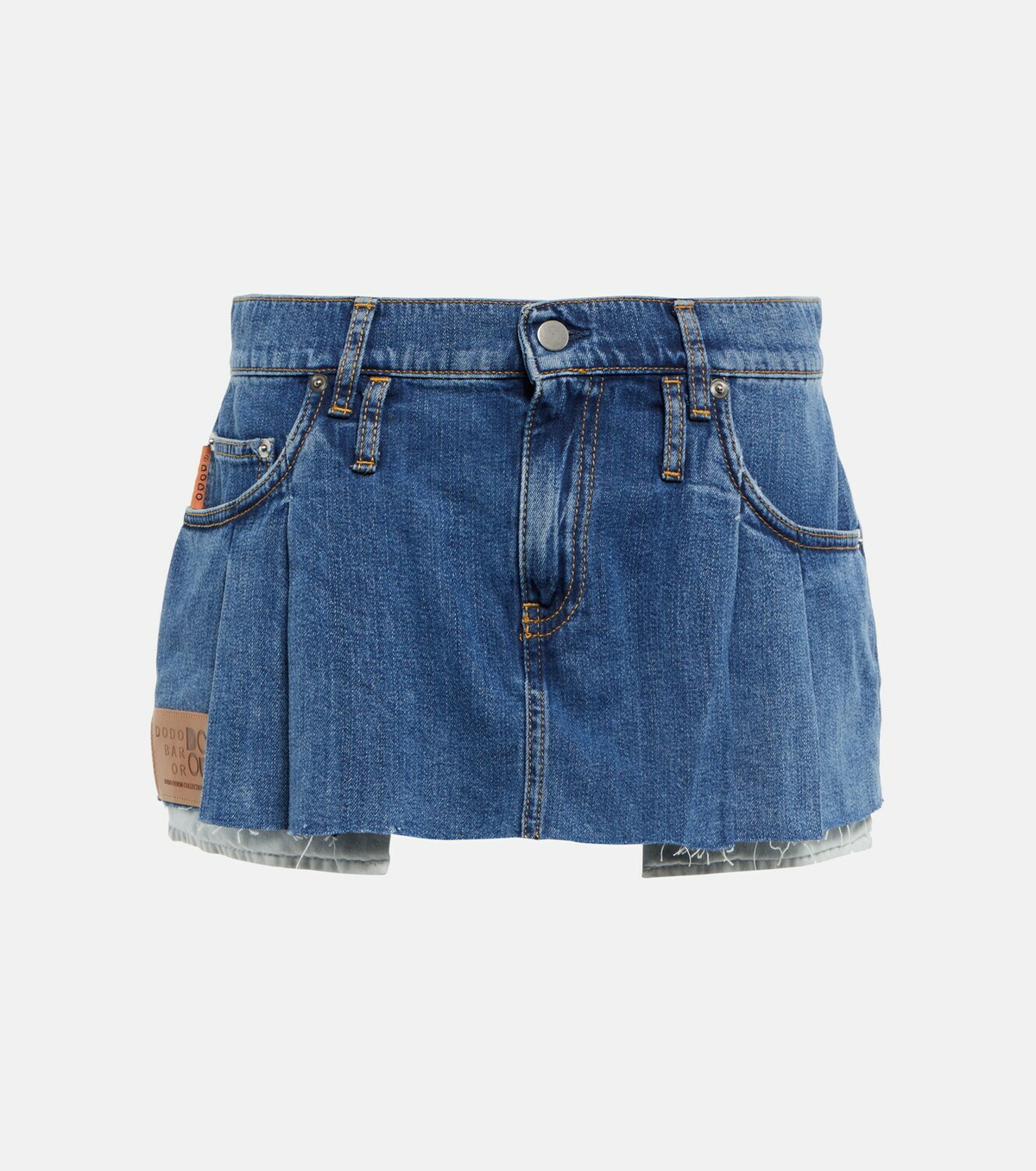 Dodo Bar Or Denim miniskirt