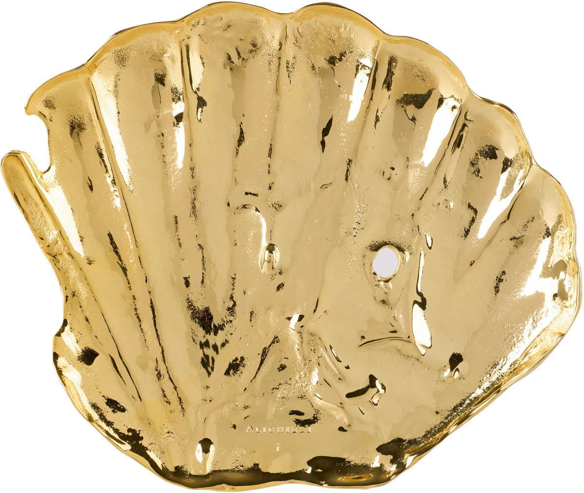 Alighieri Gold 'The Shell of Clarity' Dish