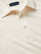 Thom Sweeney - Linen and Cotton-Blend Polo Shirt - Neutrals