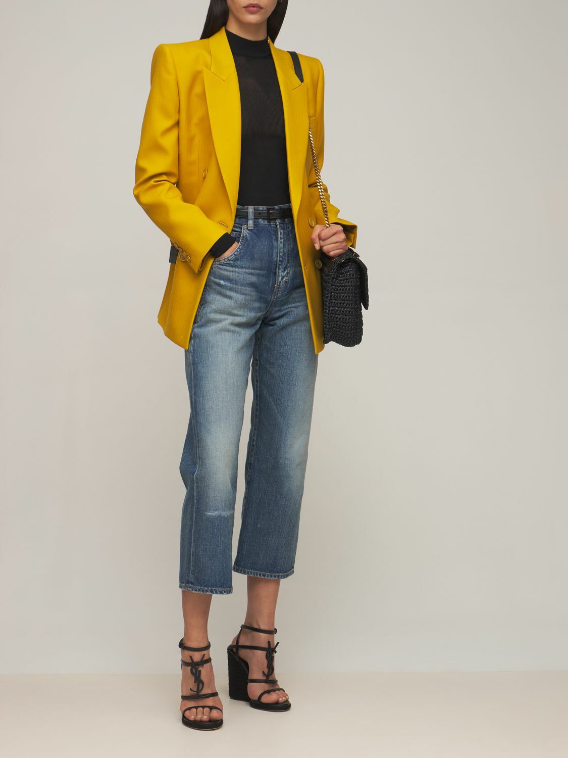 SAINT LAURENT - Silk Knit Top