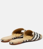 Burberry Sloane Burberry Check mules