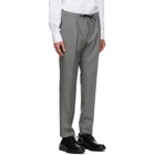 Boss Grey Pinstripe Bardon Trousers