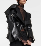 Junya Watanabe Faux leather jacket