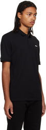 Hugo Black Bonded Polo