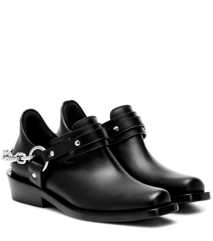 Photo: Paco Rabanne - Moto leather ankle boots